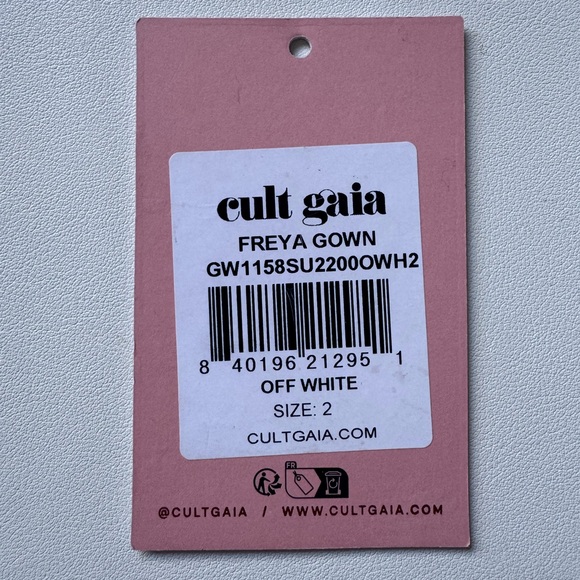 Cult Gaia Freya Gown - Off White - Picture 16 of 17